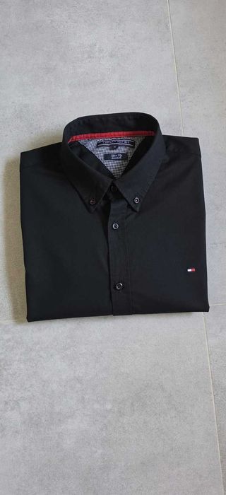 Koszula Tommy Hilfiger czarna  rozmiar M