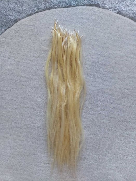 Pasemka doczepy naturalne blond