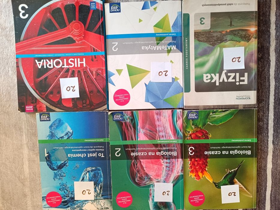 Podręczniki do liceum i technikum