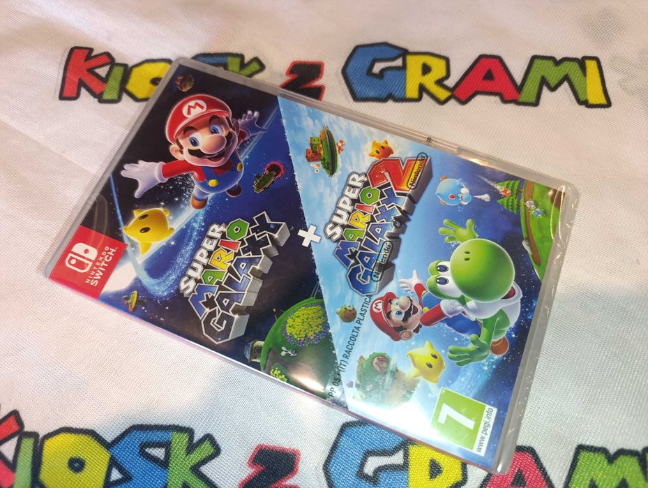 Super Mario Galaxy 1+2 Nintendo Switch NOWA WYD. ANGIELSKIE sklep możliwa zamiana