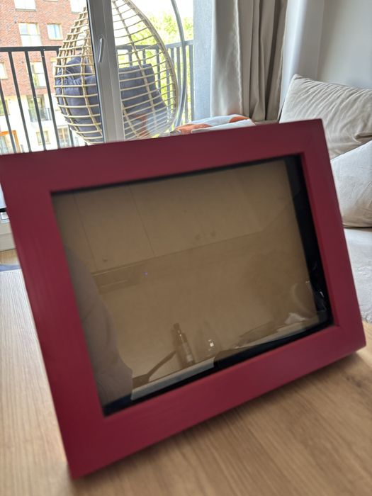 Różowa ramka na zdjęcie 15x20 cm