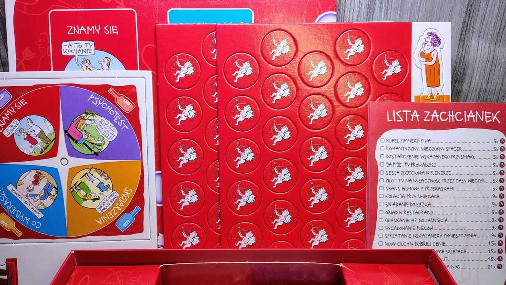 Gra planszowa "Gierki małżeńskie: Znamy się"