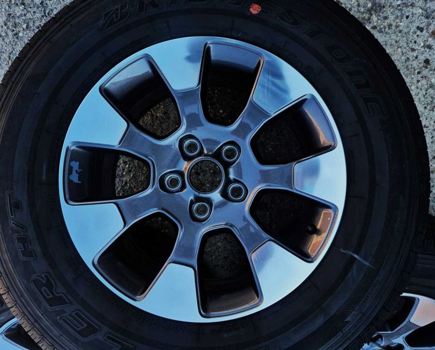 Jeep Wrangler JL/JK Rubicon Gladiator Sahara Nowe Oryginalne Alufelgi Koła Całoroczne 18 Cali-5szt