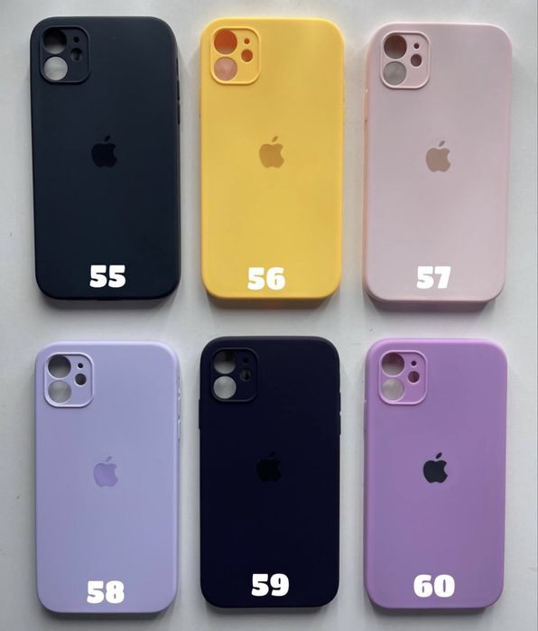 Чохол на Айфон 11 та інші, чехол full silicone case iphone про макс