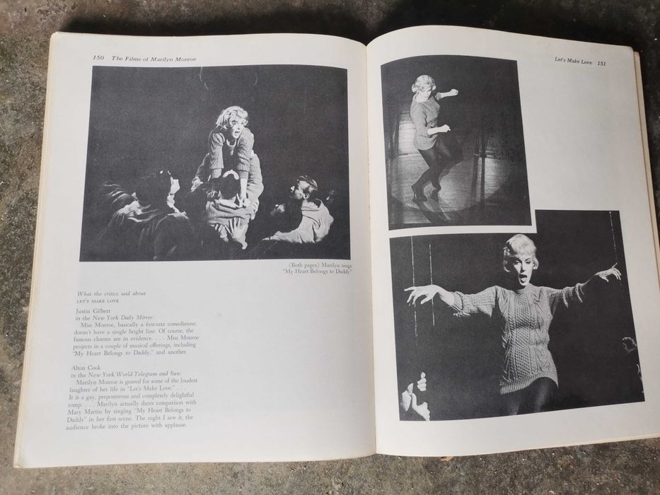 Livro The films of Marilyn Monroe