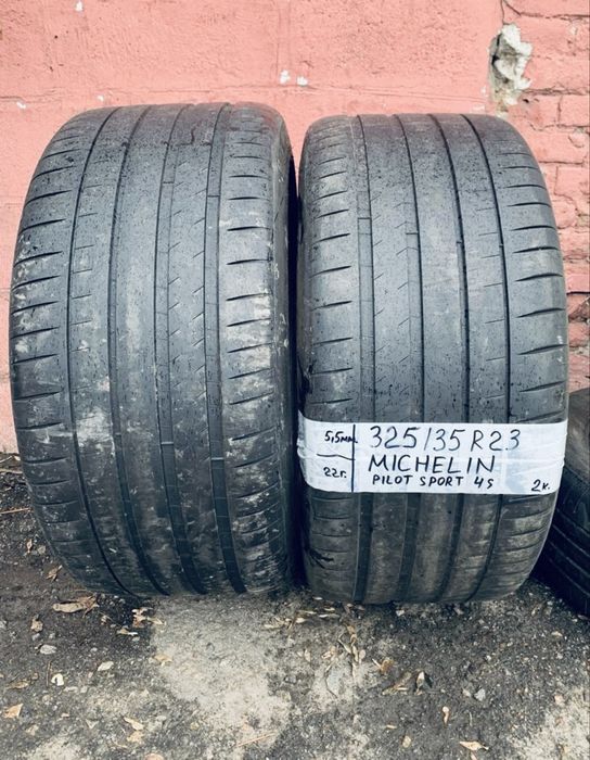 325 35 23 michelin pilot sport 4S 2 штуки протектор 70%