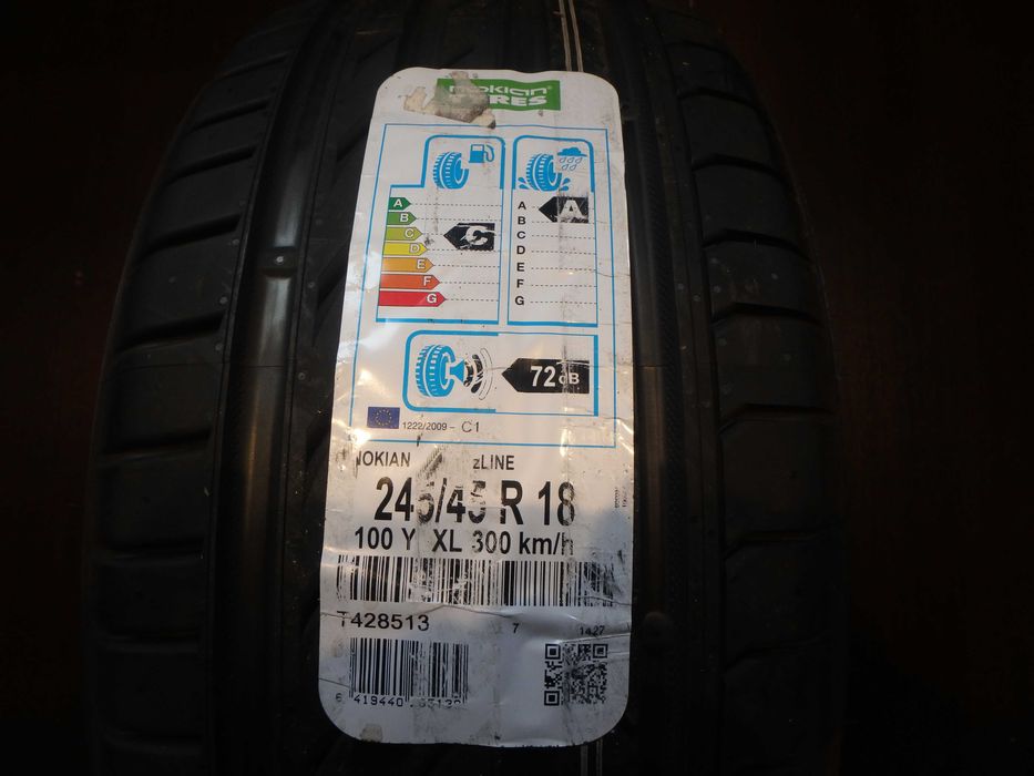 245/45R18 245/45/18 NOKIAN Z LINE XL 16r NOWA! N/435