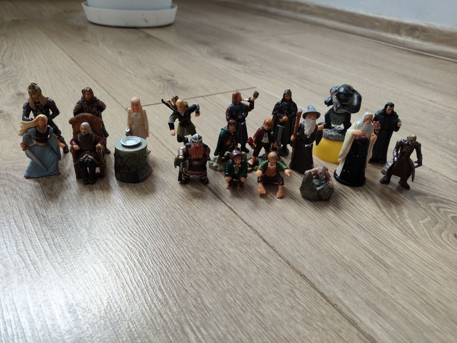 Kinder niespodzianka Władca pierścieni 3 części