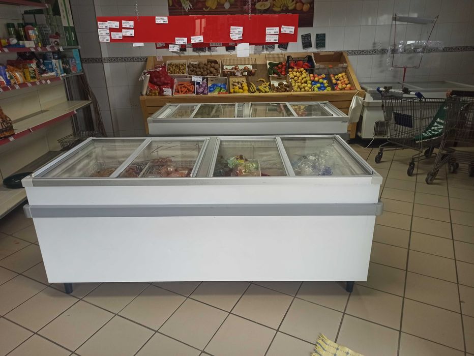 Venda de Ativos para minimercado: Arcas, Prateleiras, Balcão e POS