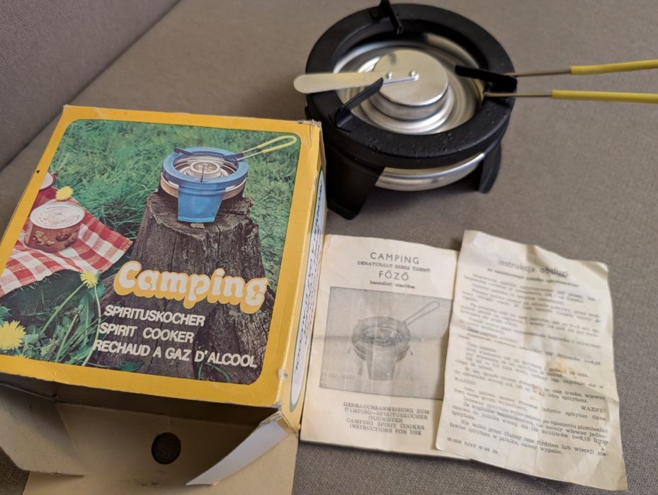 Kuchenka spirytusa PRL Camping Spirit Cooker
