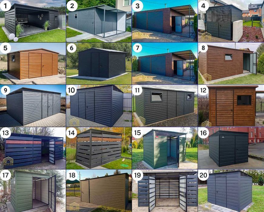 Garaż blaszany | Garaz blaszany | Blaszak | Garaże blaszane Na wymiar