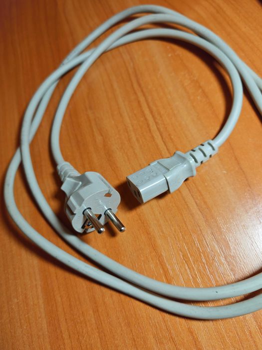 Силовий кабель живлення, шнур мережевий C13 C14 для ПК, UPS 10 A/250 V