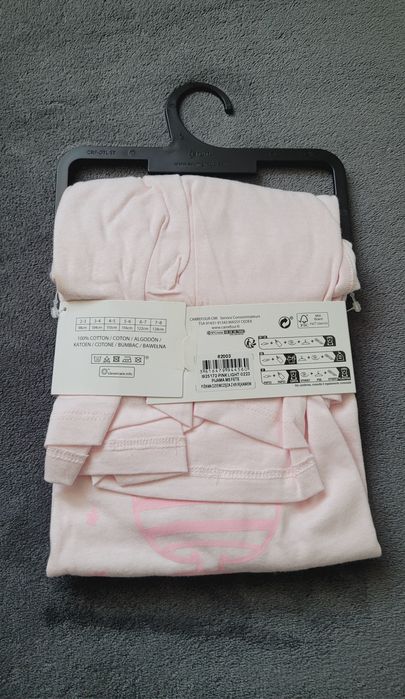 Nowa piżama dziewczęca 122 cm bawełna