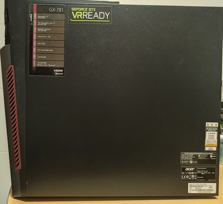 PC Acer aspire GX-781