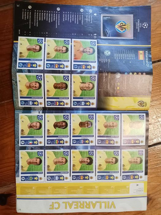 Caderneta Panini UEFA Champions League 2011/2012 - Falta 1 cromo
