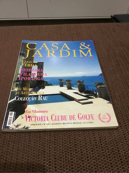 Revista de decoracão Casa & Jardim