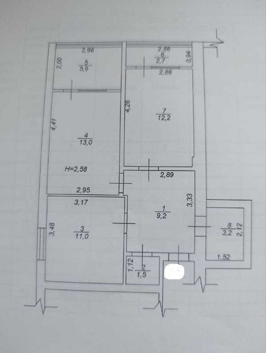 Продаж 2к. квартири ЖК «Милі квартири» вул. Столична 40Б/1, с. Мила