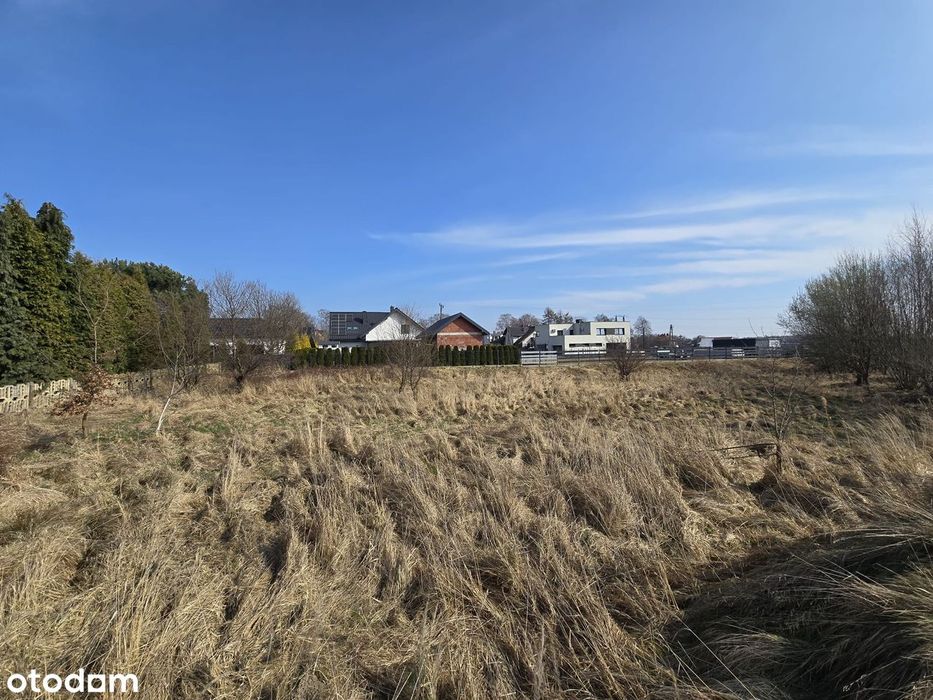 Duża działka budowlana 2262 m² w zielonej części Mikołowa