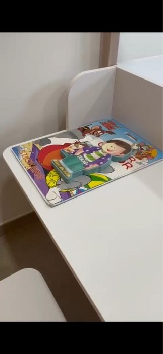 Cama crianca casa com secretaria