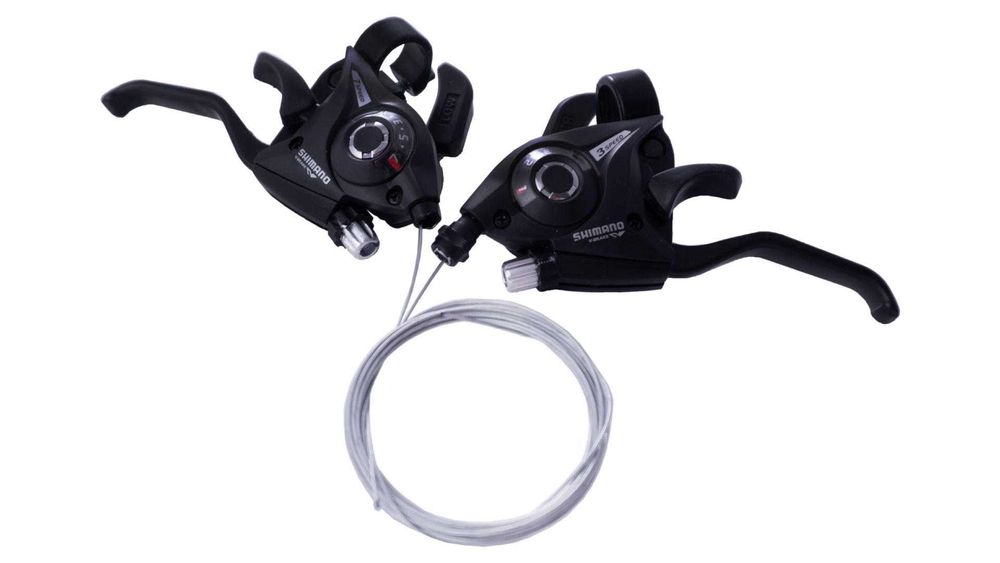 Манетки - моноблок Shimano,3 скорости (левая),НОВАЯ!