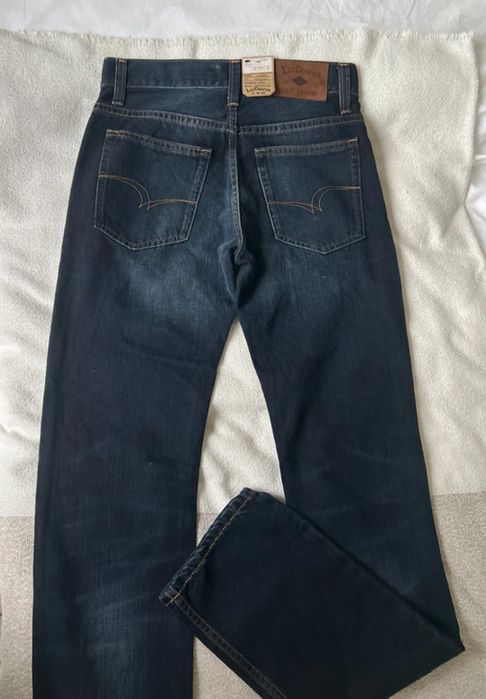 Lee Cooper Denim Jeansy W28 L34 granatowe proste