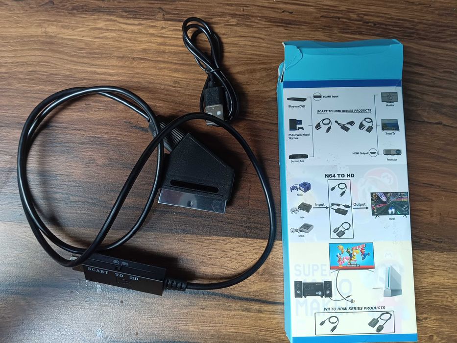 Konwerter Scart na HDTV Konwerter Scart na HDTV