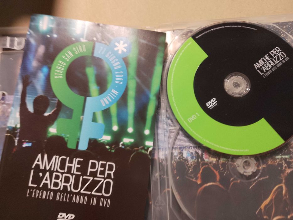 koncert dvd Amiche per l'Abruzzo