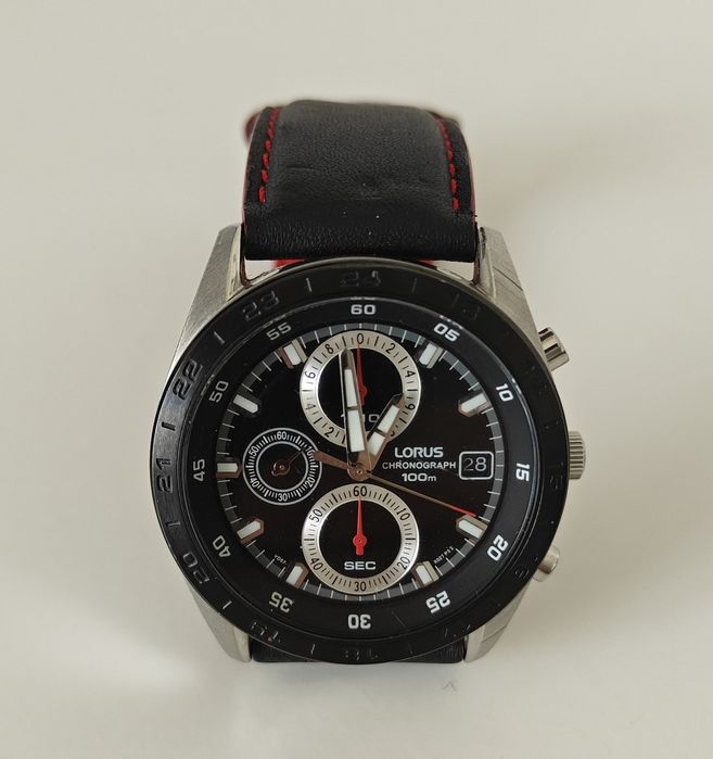 Relógio Lorus Chronograph 100m (Grupo Seiko) – Excelente Estado