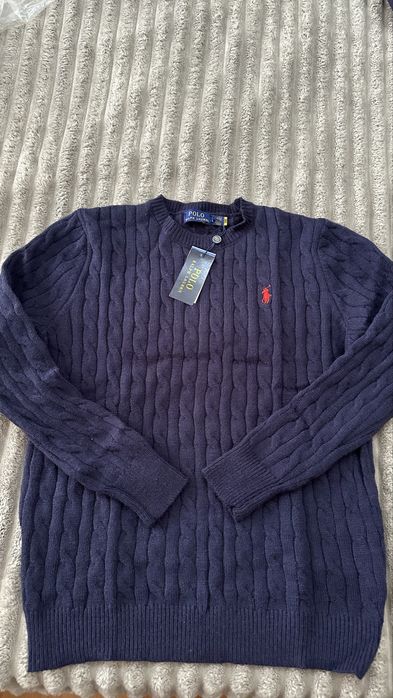 Camisola ralph lauren cable-knit cotton