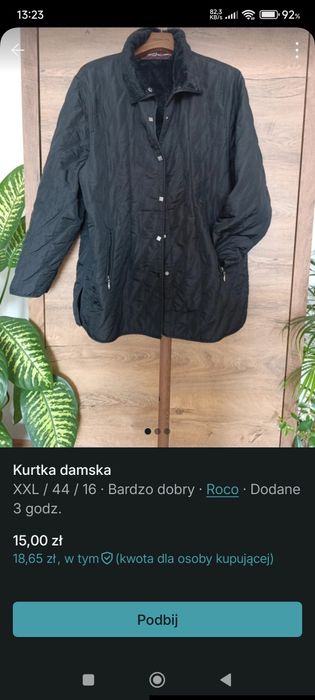 Kurtka damska. Xxl