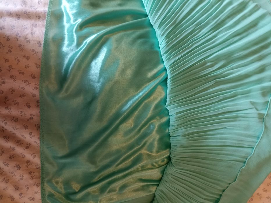 Vestido verde água da marca boske