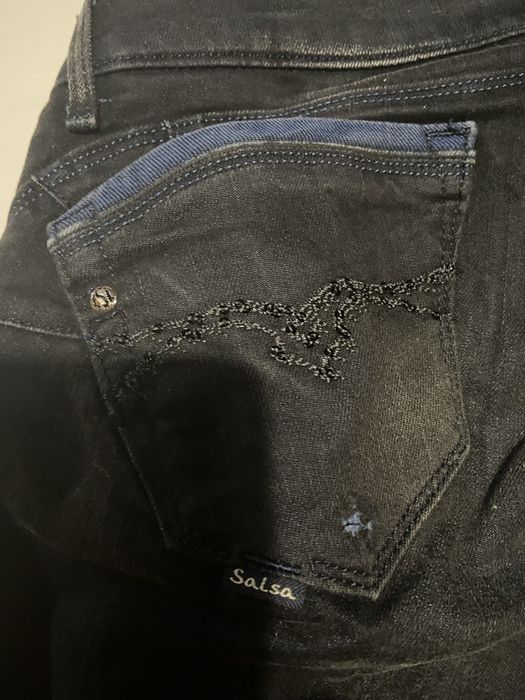 Calças  ganga salsa