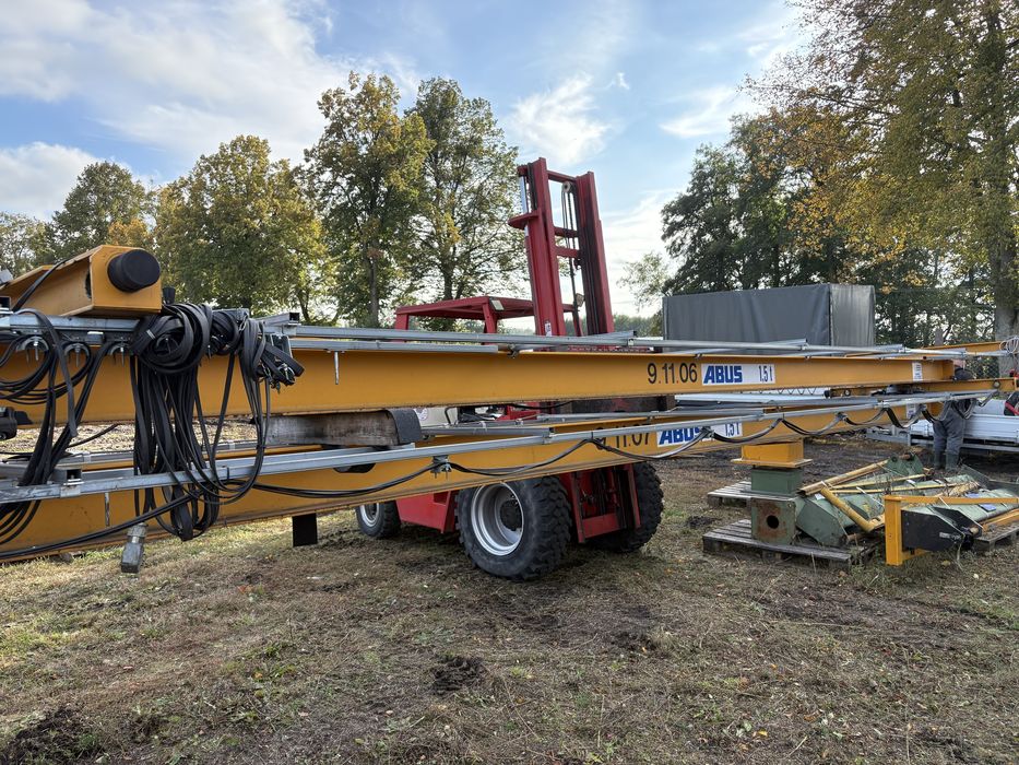 Suwnica podwieszana Abus 1,5t 9,2m rozpiętość dźwig