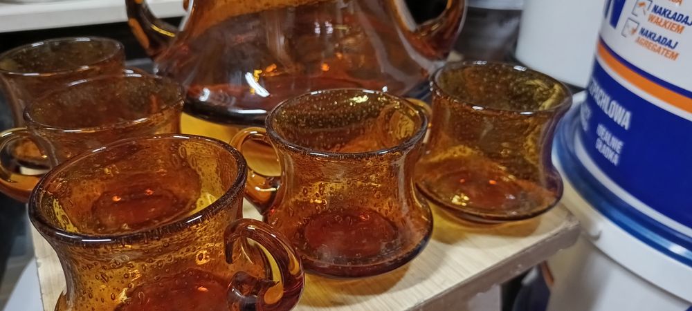 Stare szkło PRL Podlasek