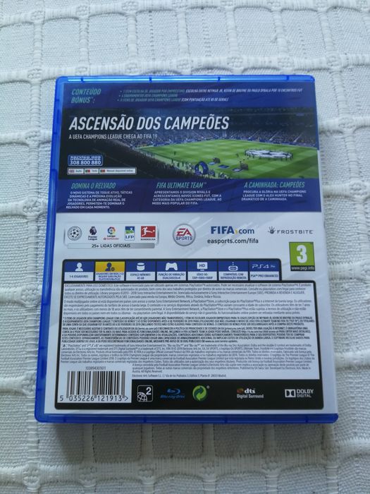 FIFA 19 - PS4 - Como Novo