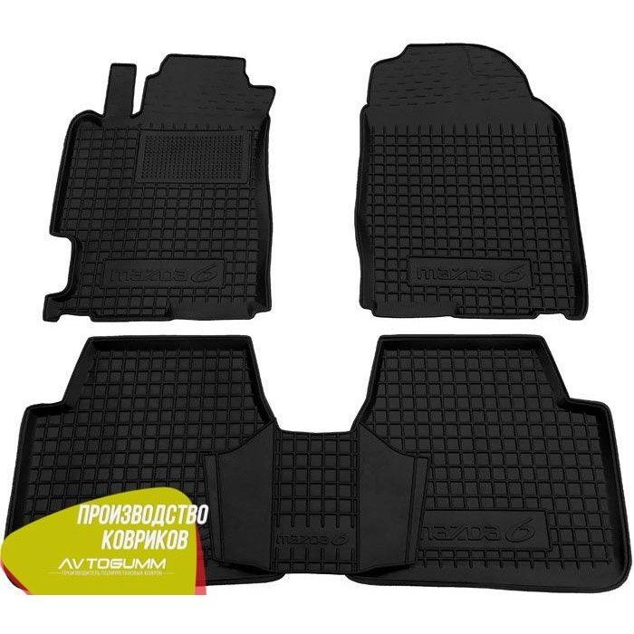 Коврики в салон резиновые*Mazda*M3 / M6 / CX-5 / CX-7 / (ворсовые)