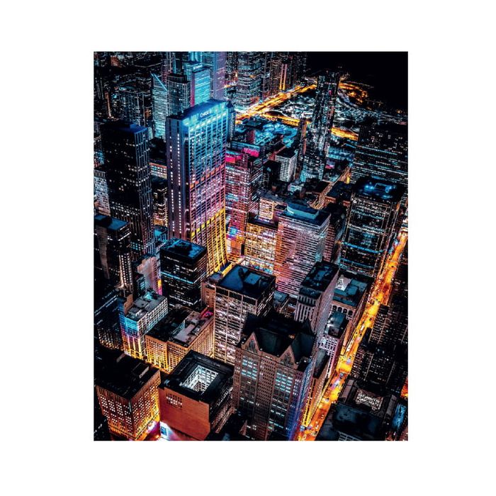 Diamond painting haft diamentowy  - miasto (10029)