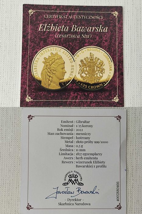 Najmniejsze...Elżbieta Bawarska- SISI