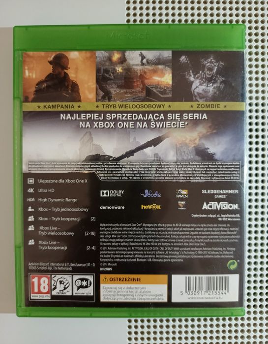 Call of Duty WW2 Polska Wersja Językowa Xbox One/Xbox Series