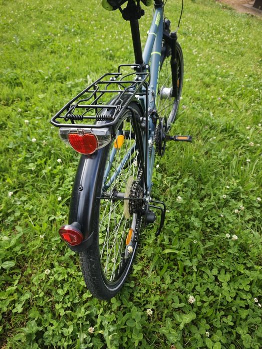 Rower trekkingowy B'Twin Rockrider z kołami 24-calowymi made in italy