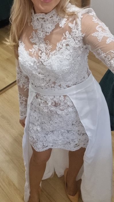 Sukienka koronkowa/ślubna