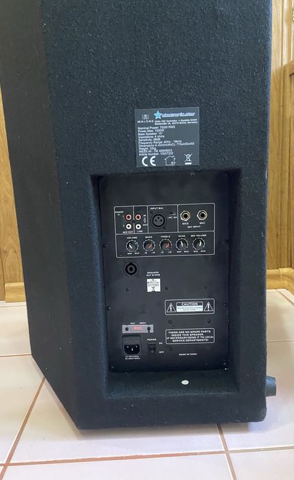 Професійна акустична колонка Malone 15" – 1500W Max / 750W RMS