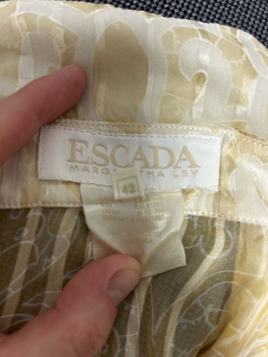 Шовкова сорочка Escada вінтаж