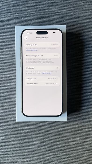 Iphone 15 pro max 512gb natural 100% stan idealny