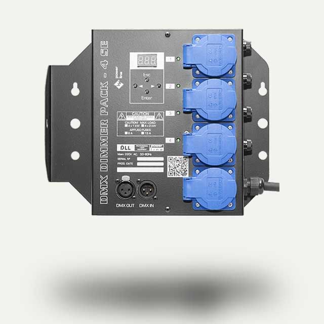 Контроллер DLL DMX Dimmer Pack DP-4 SE для света