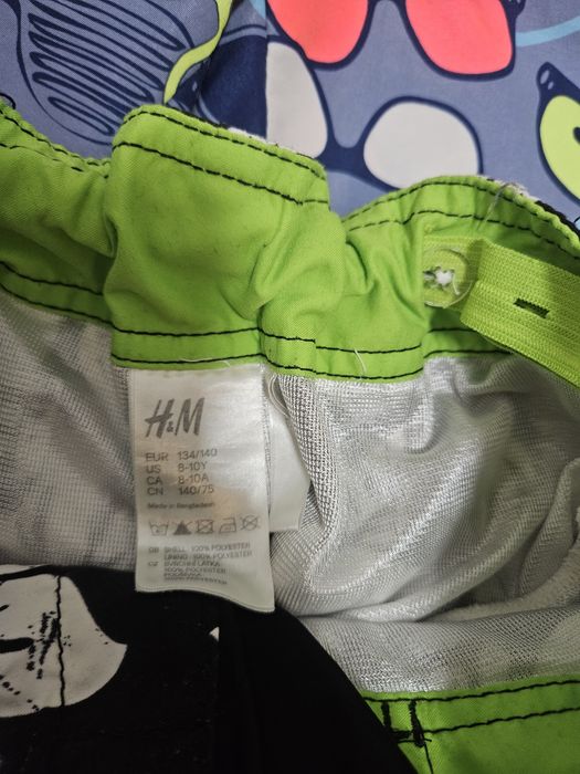 Szorty spodenki kąpielowe 134 h&m