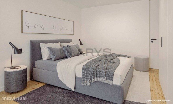 Apartamentos T1 no centro da cidade
