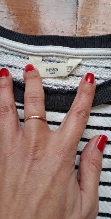 Camisola riscas Mango 14 anos