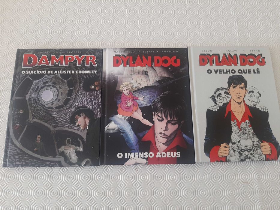 Dylan Dog e Dampyr. Livros em português