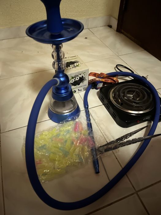 Kit Narguilé Completo – Pronto para Uso